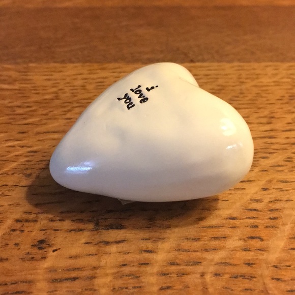 Ceramic Heart Token - Picture 3 of 4